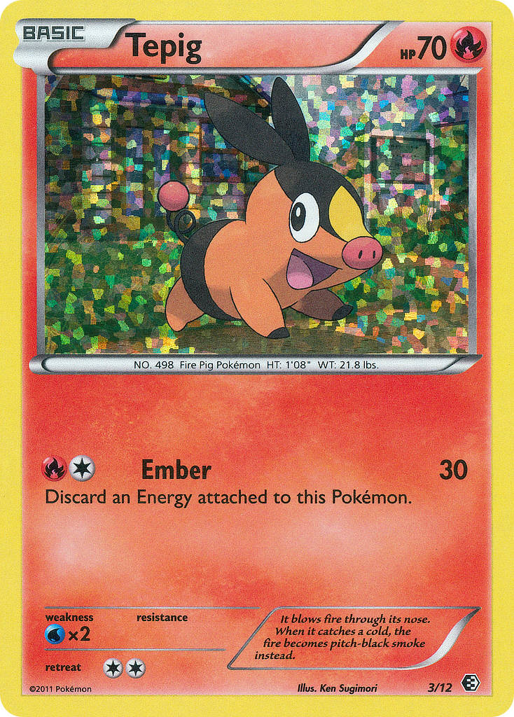 Tepig McDonald's Collection 3/12