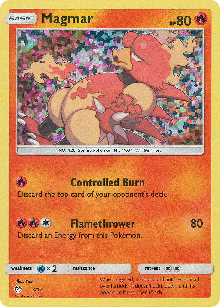 Magmar McDonald's Collection 2019 3/12