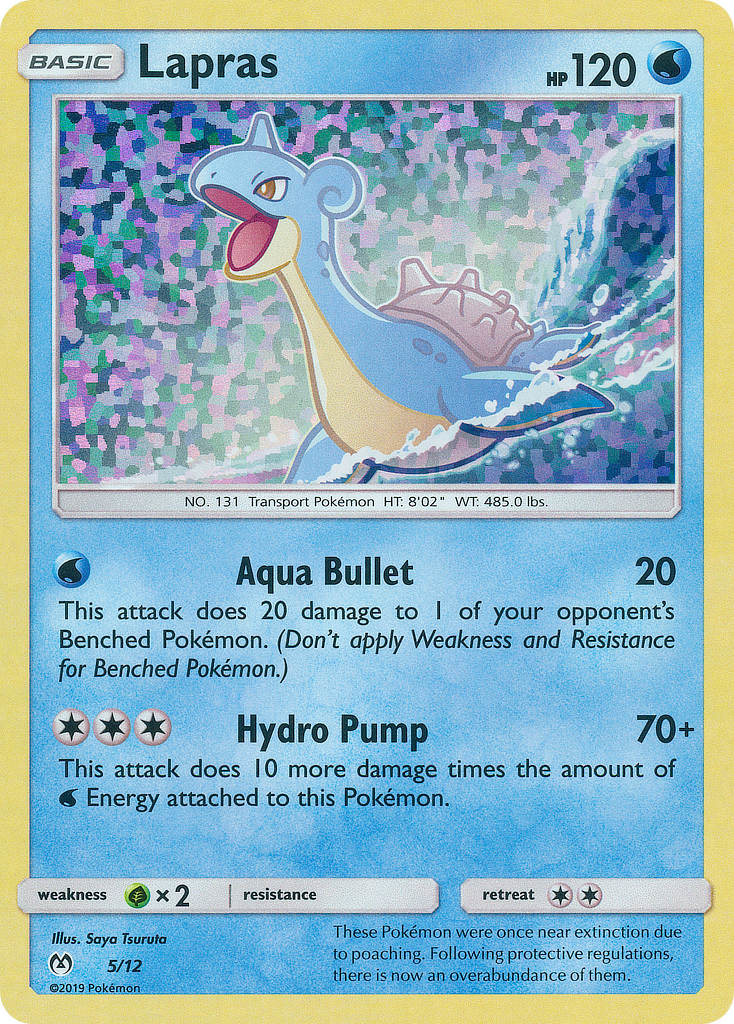 Lapras McDonald's Collection 2019 5/12