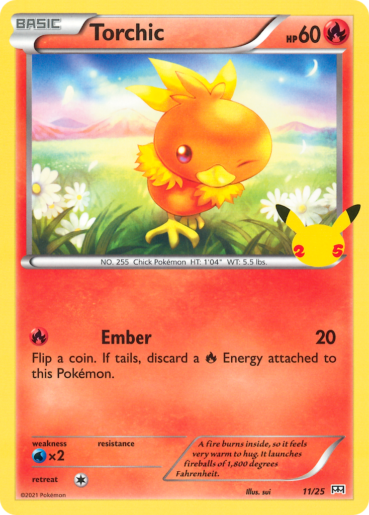 Torchic McDonald's Collection 2021 11/25