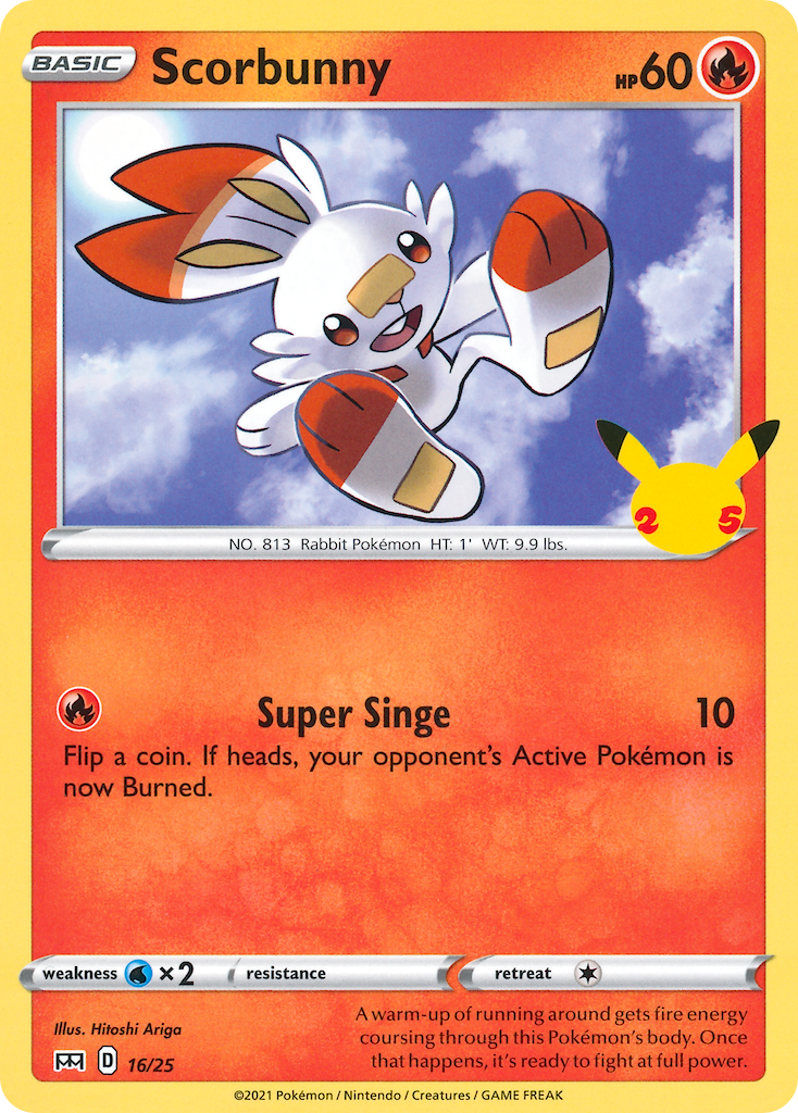 Scorbunny McDonald's Collection 2021 16/25