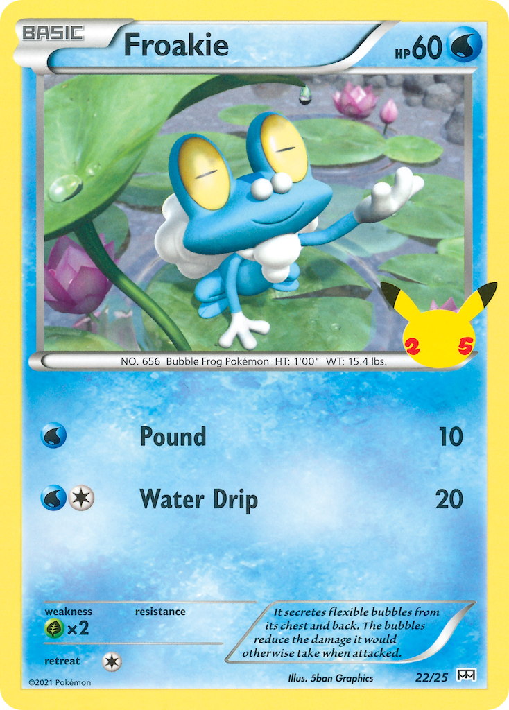 Froakie McDonald's Collection 2021 22/25
