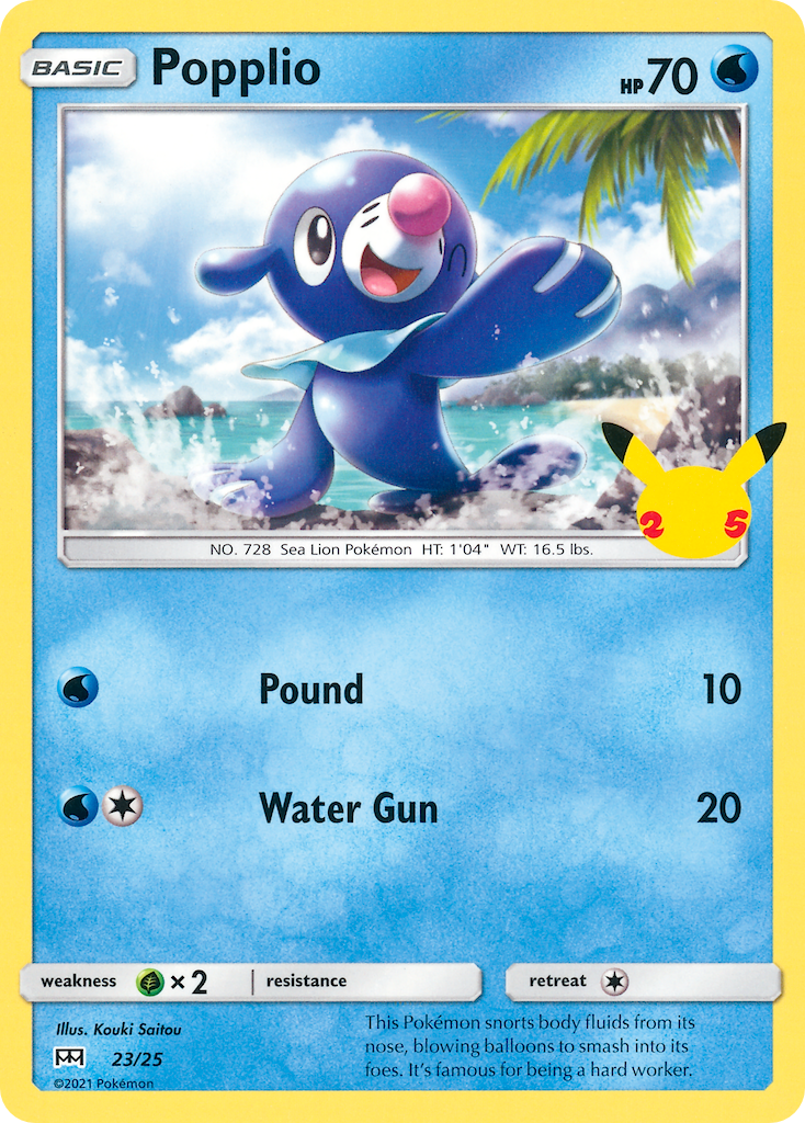 Popplio McDonald's Collection 2021 23/25