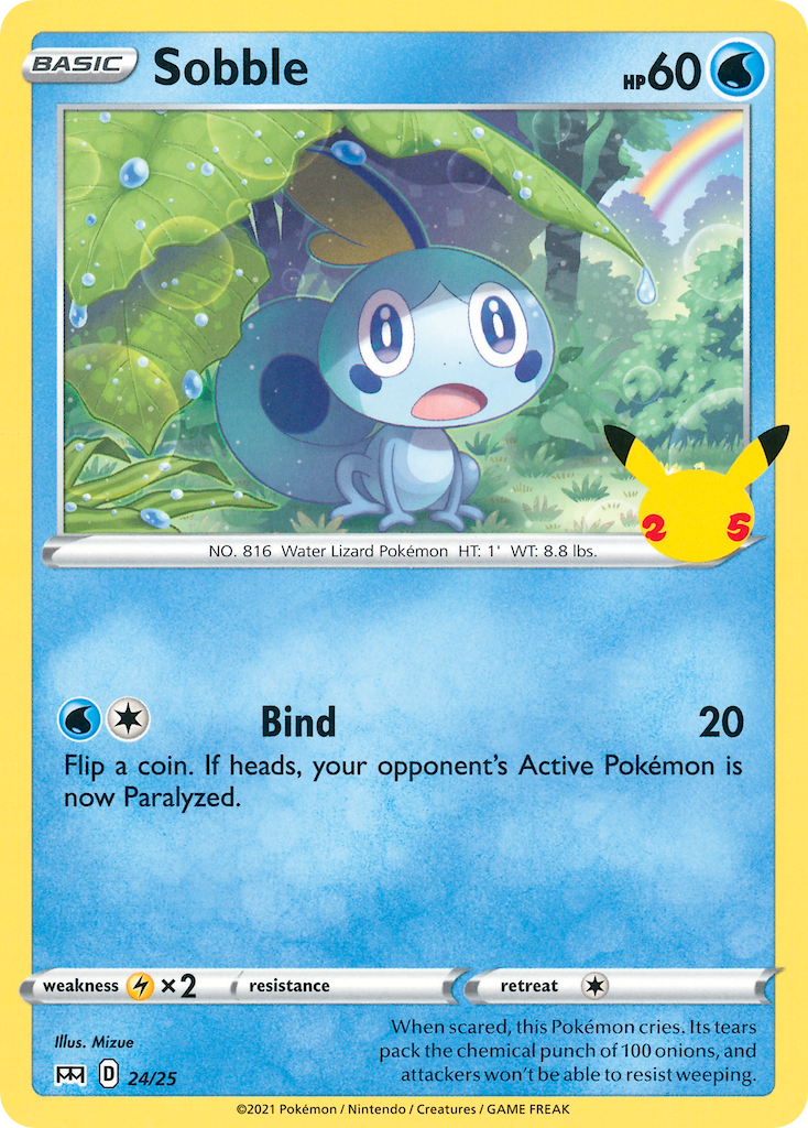 Sobble Colección de McDonald's 2021 24/25