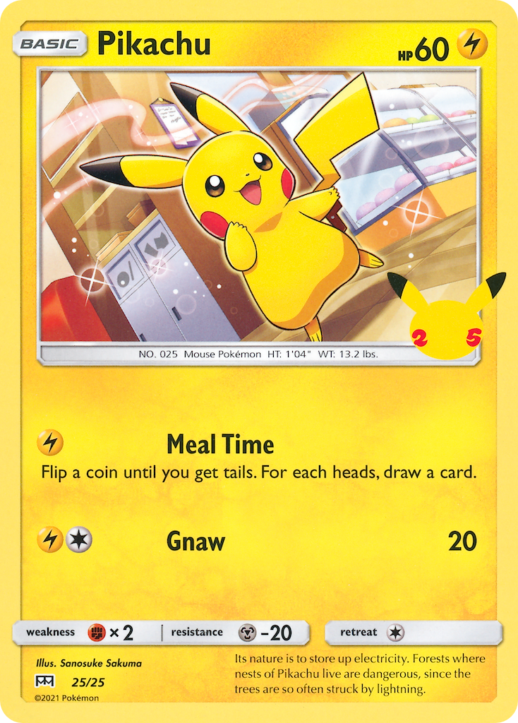 Pikachu McDonald's Collection 2021 25/25