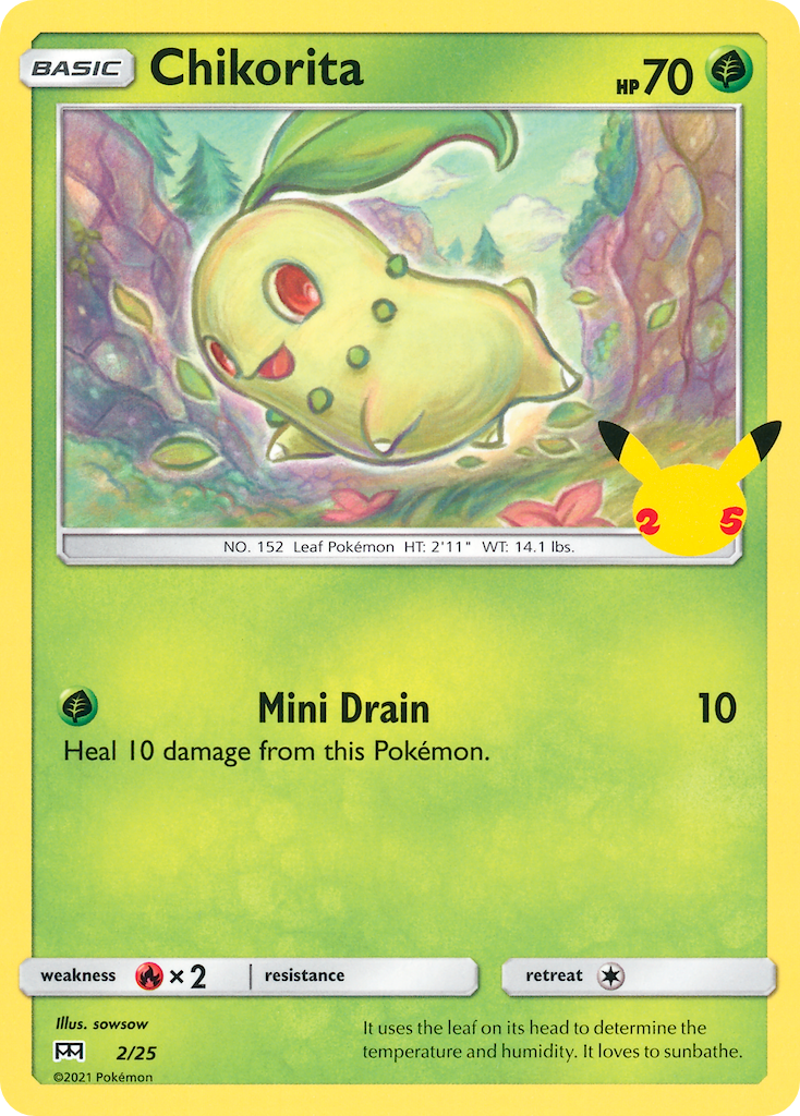 Chikorita McDonald's Collection 2021 2/25