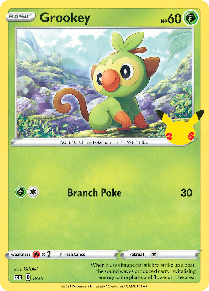 Grookey McDonald's Collection 2021 8/25