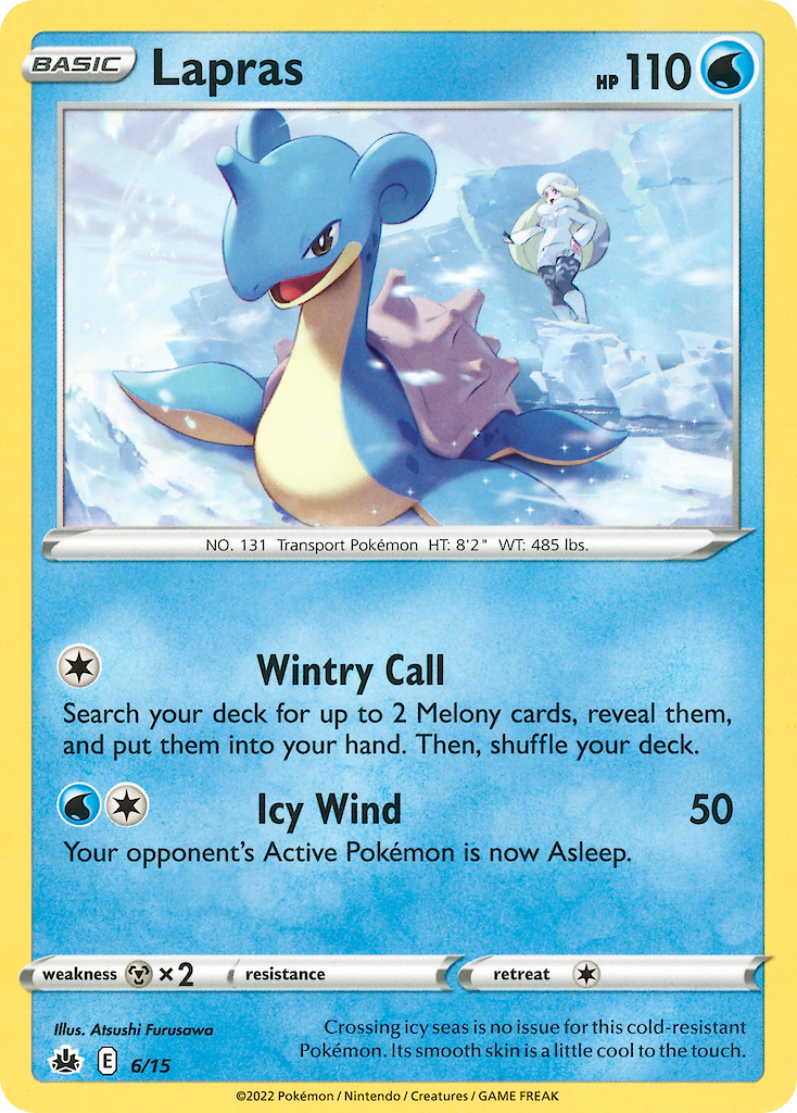 Lapras McDonald's Collection 2022 6/15