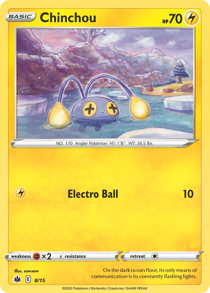 Chinchou McDonald's Collection 2022 8/15