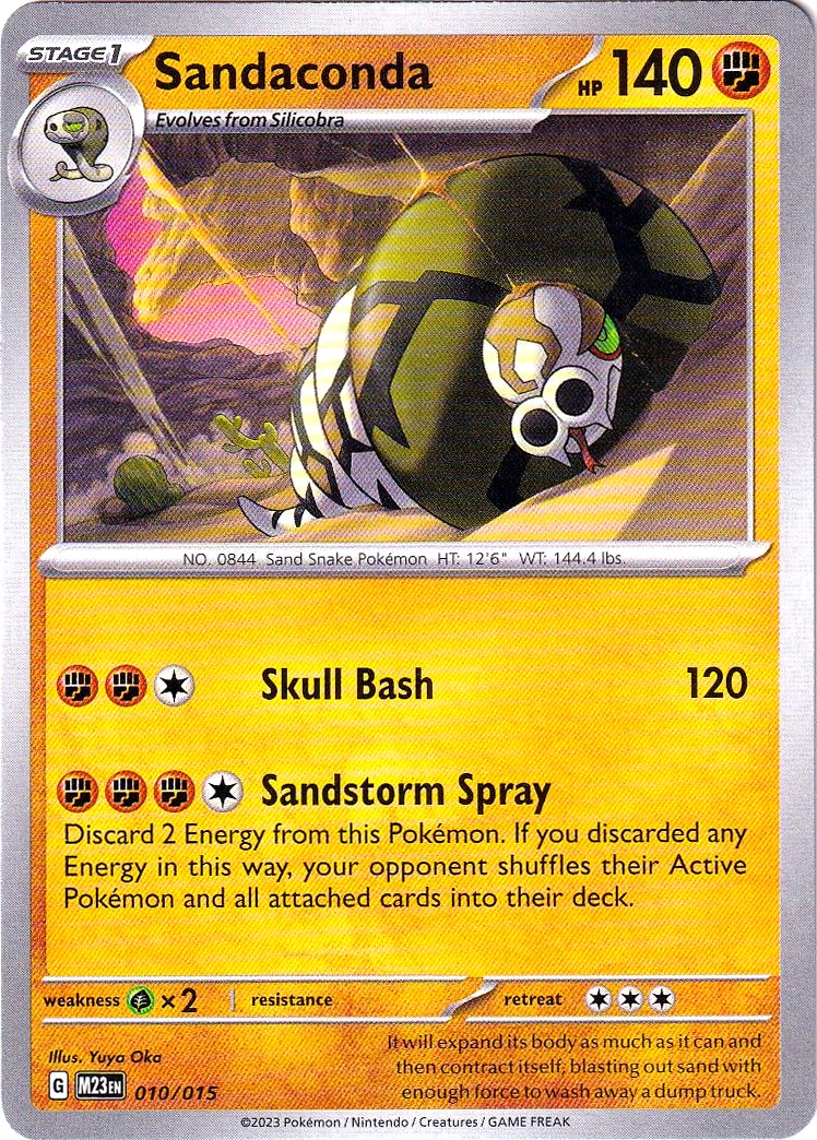 Sandaconda Colección de McDonald's 2023 10/15