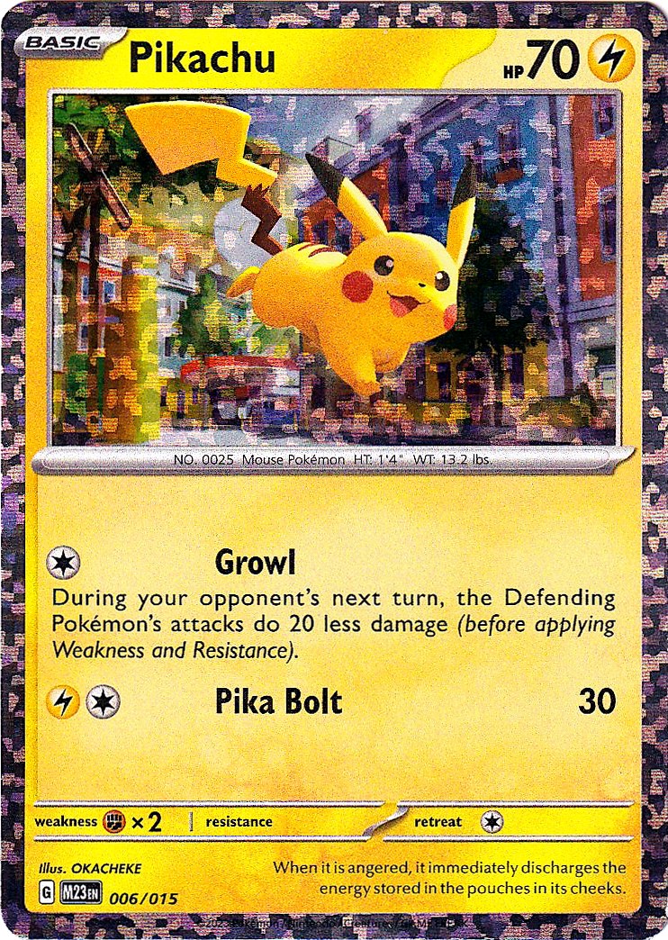 Pikachu McDonald's Collection 2023 6/15