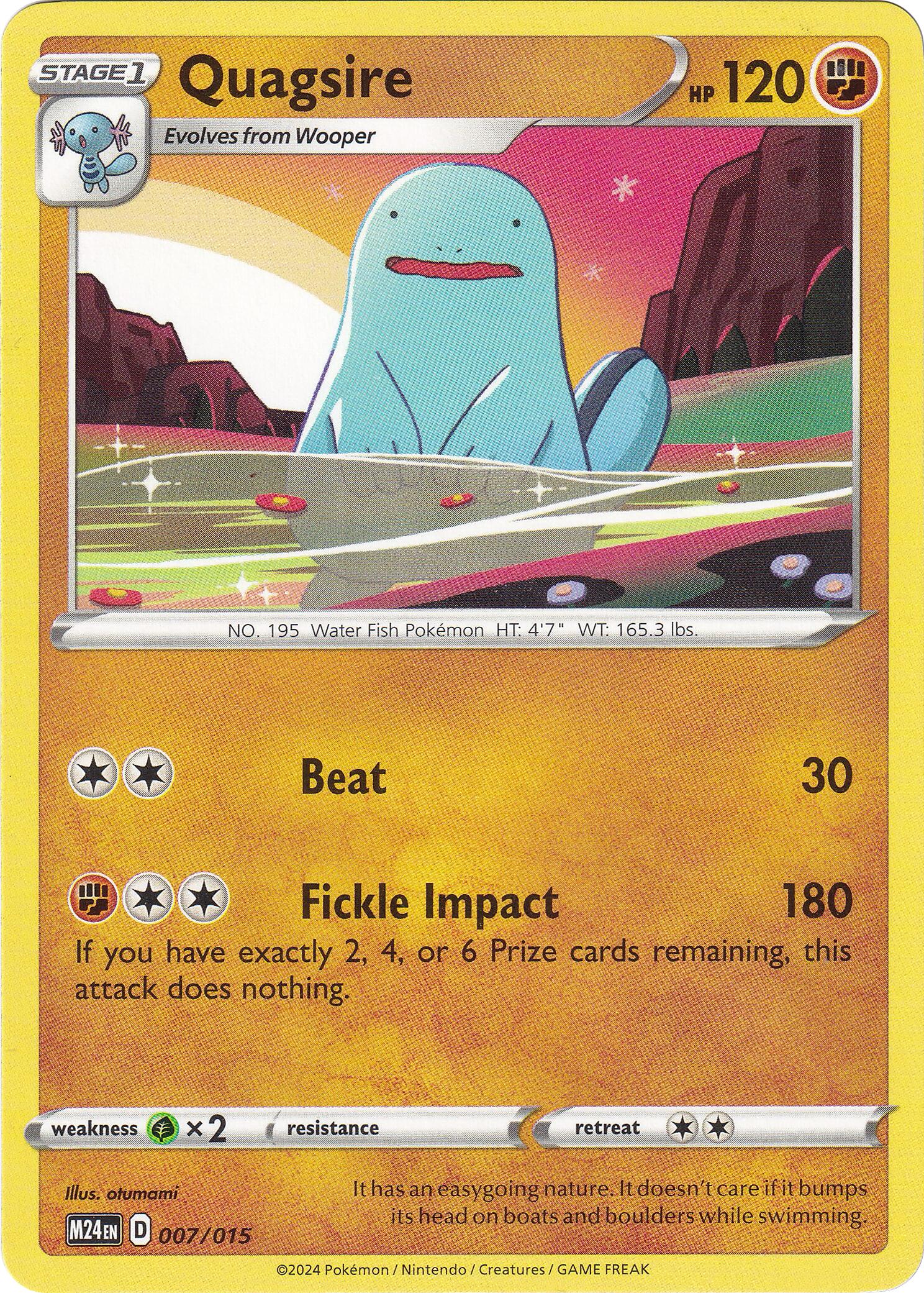 Quagsire McDonald's Collection 2024 7/15