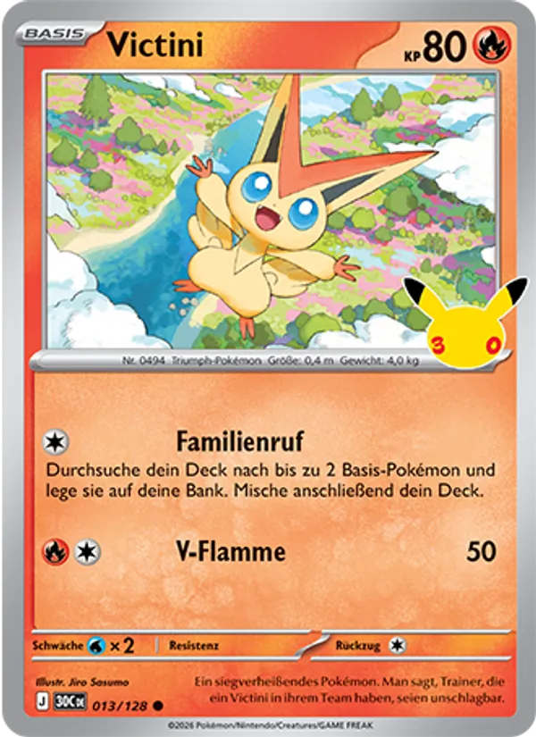 Victini 30 Jahre 013/128