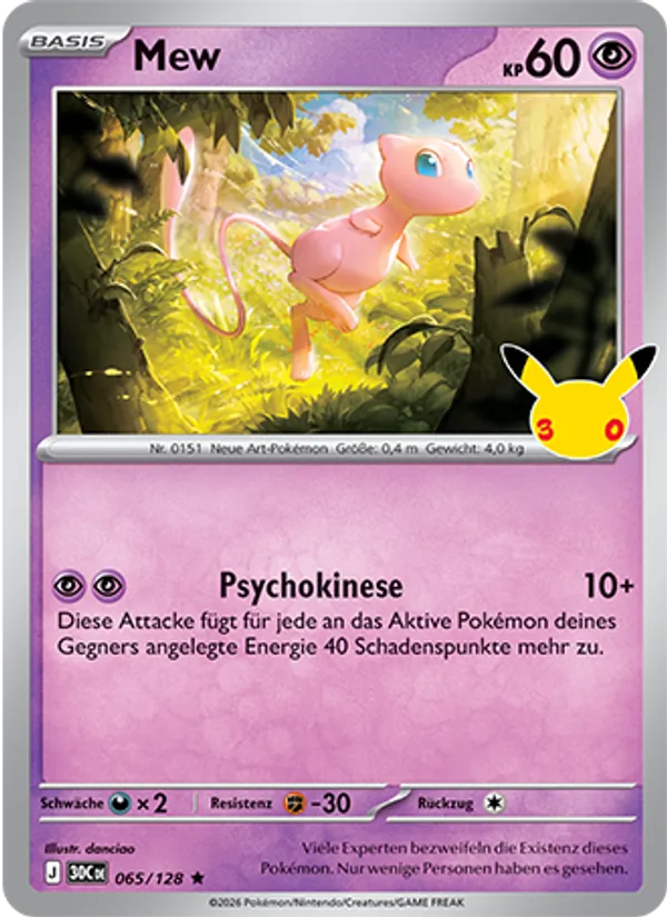 Mew 30 Jahre 065/128