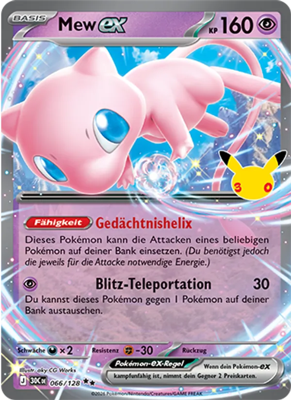 Mew-ex 30 Jahre 066/128