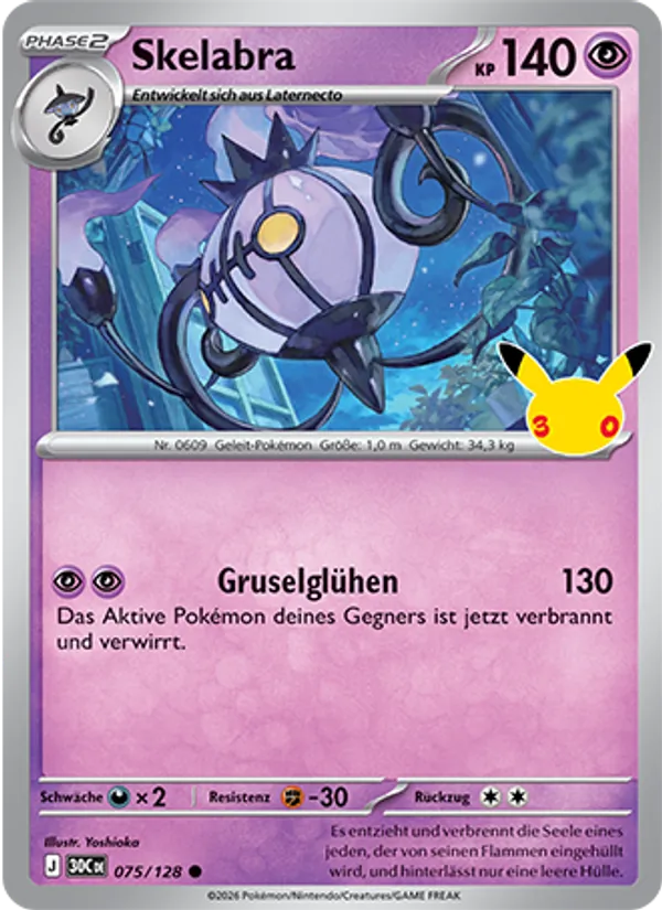 Skelabra 30 Jahre 075/128