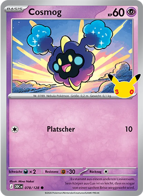 Cosmog 30 Jahre 078/128