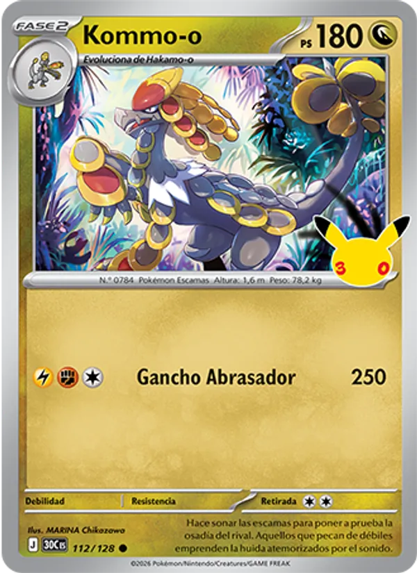 Kommo-o Celebración 30.º Aniversario 112/128