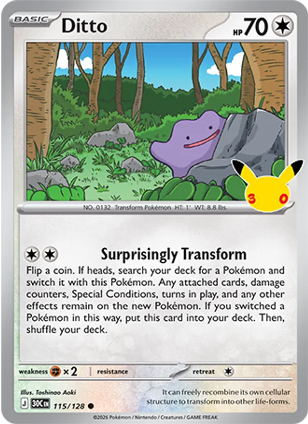 Ditto 30th Celebration 115/128