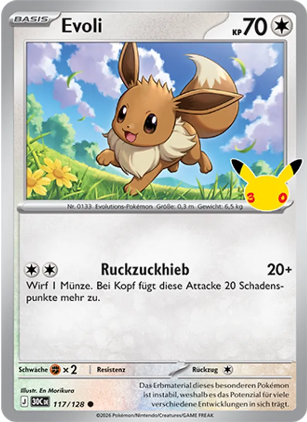 Evoli 30 Jahre 117/128