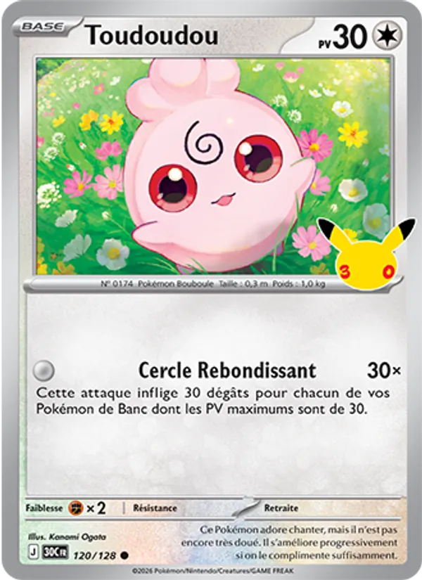 Toudoudou 30ᵉ Anniversaire 120/128