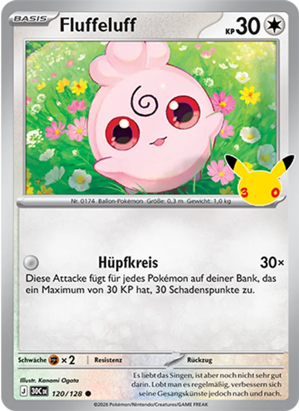 Fluffeluff 30 Jahre 120/128