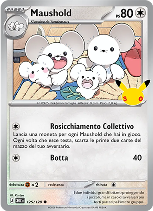 Maushold 30° Anniversario 125/128