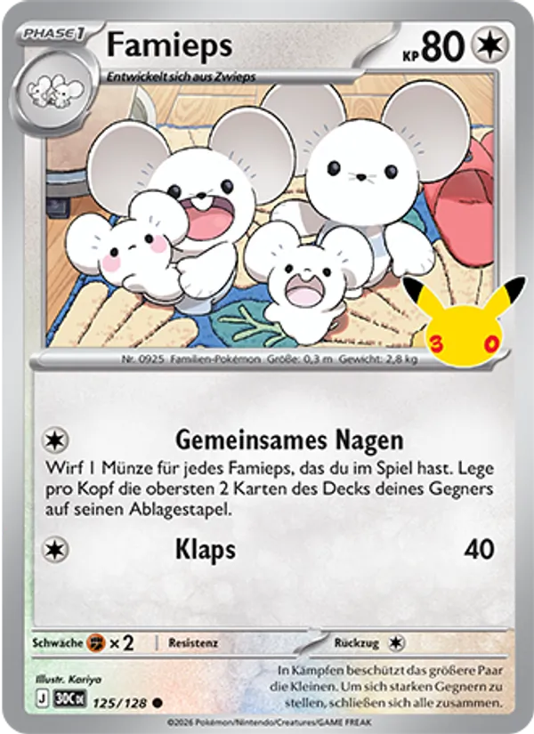Famieps 30 Jahre 125/128