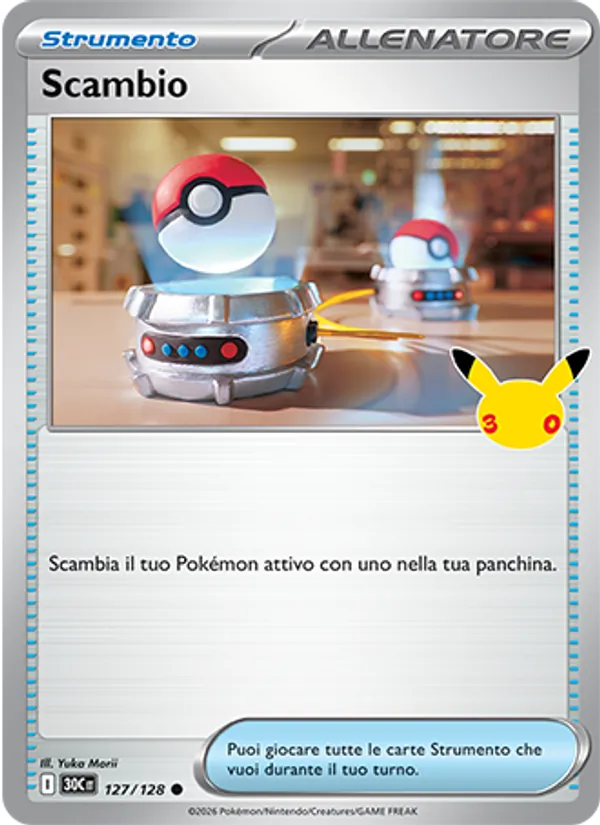 Scambio 30° Anniversario 127/128