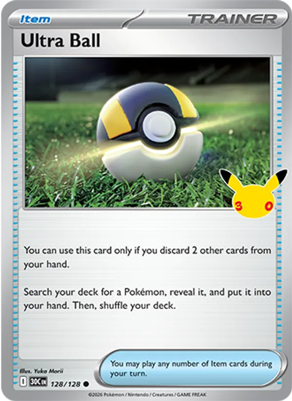 Ultra Ball 30th Celebration 128/128