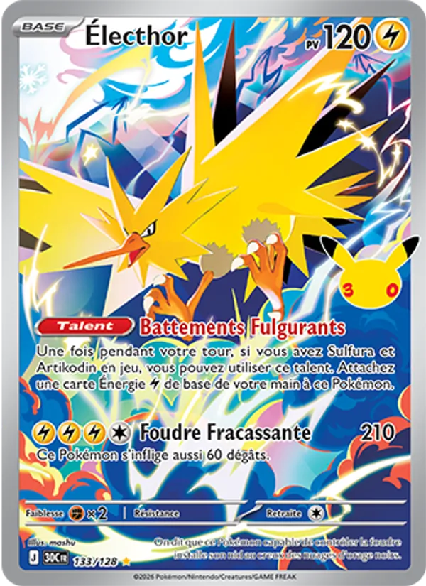 Électhor 30ᵉ Anniversaire 133/128