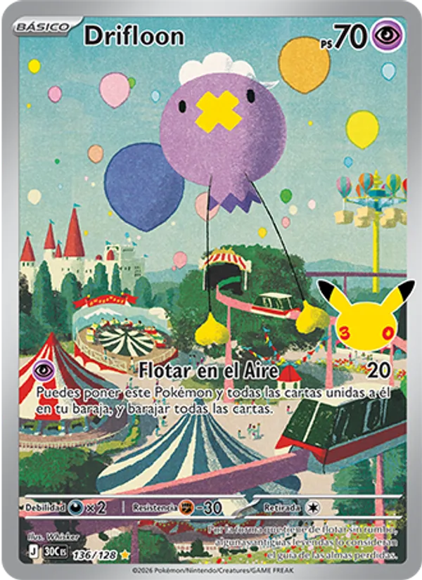 Drifloon Celebración 30.º Aniversario 136/128
