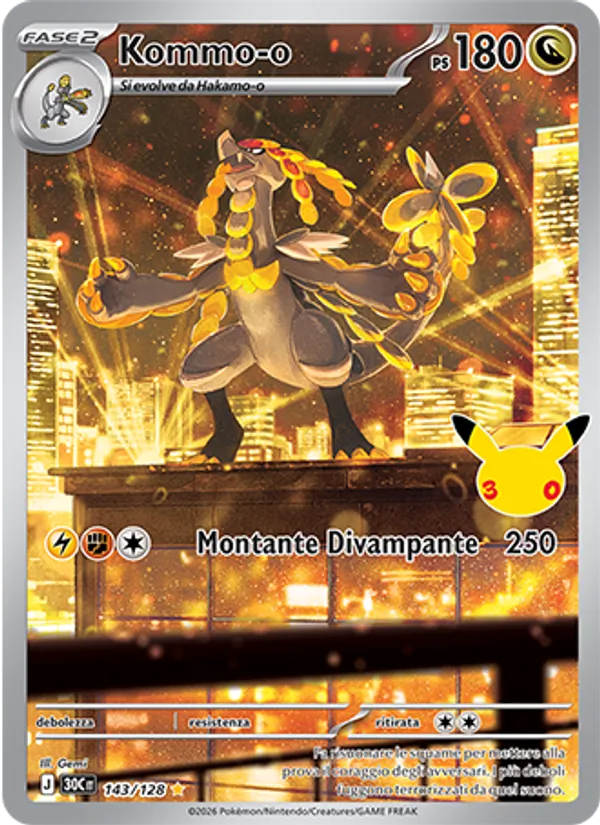 Kommo-o 30° Anniversario 143/128