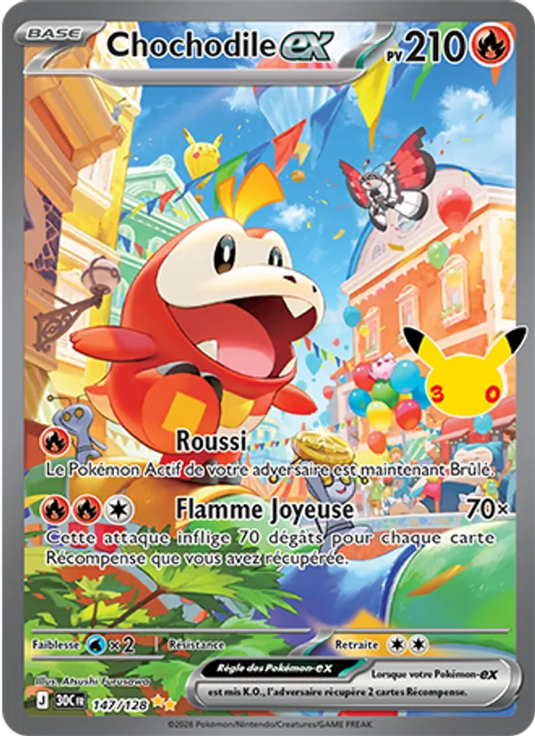Chochodile-ex 30ᵉ Anniversaire 147/128
