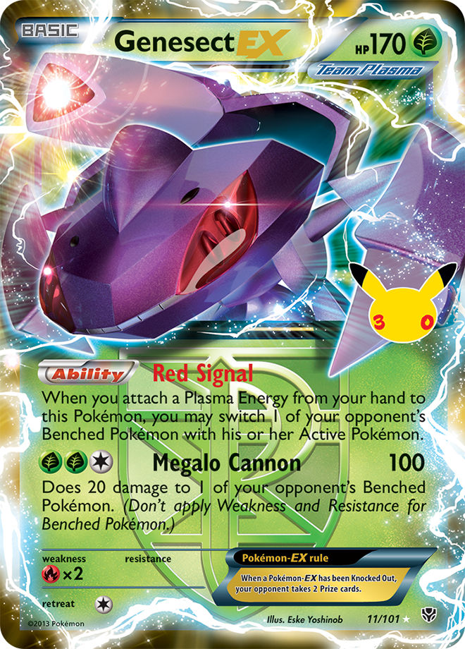 Genesect EX Collzione Classica del 30° 004/30