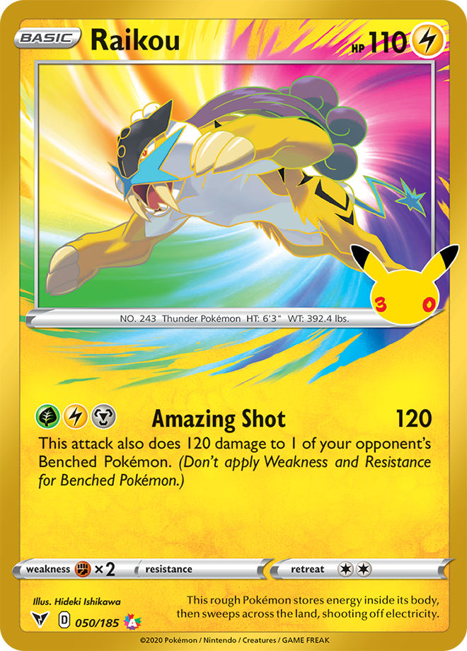Raikou 30th Classic Collection 012/30