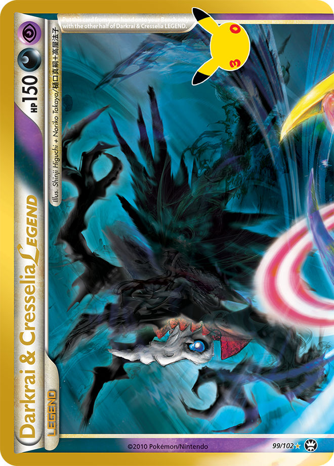 Darkrai & Cresselia LEYENDA Colección Clásica del 30.º Aniversario 019/30