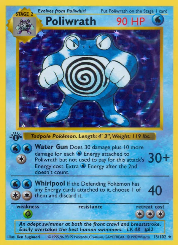Poliwrath Edición Básica 13/102