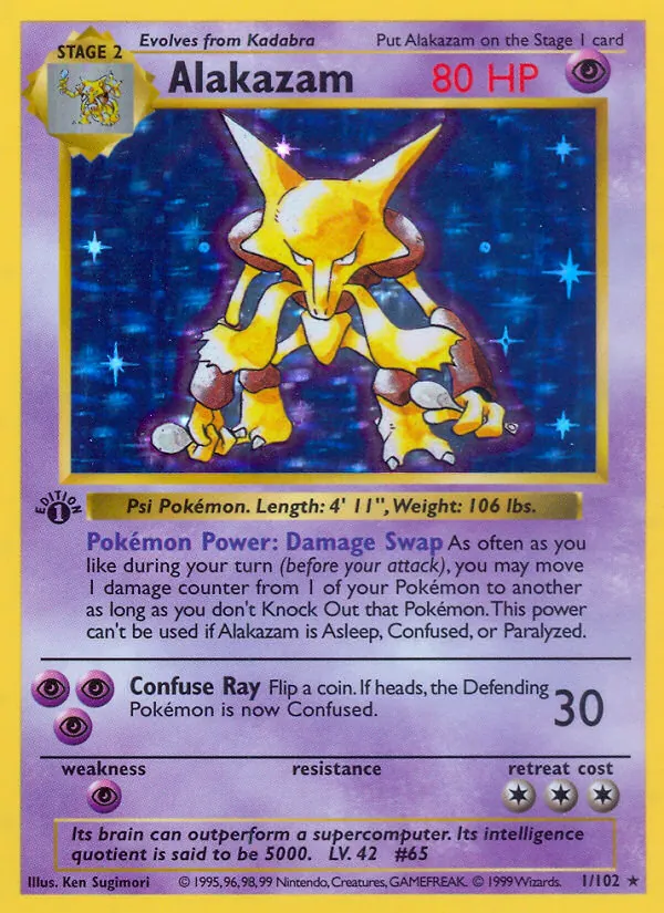Alakazam Edición Básica 1/102