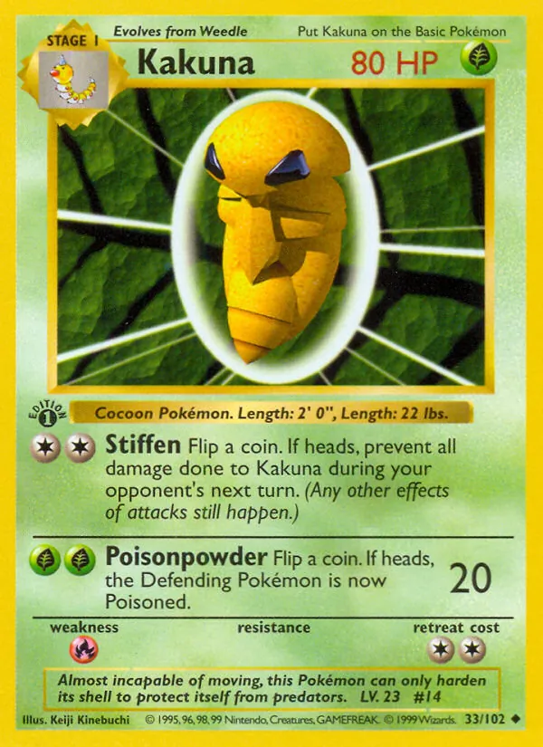 Kakuna Base Set 33/102