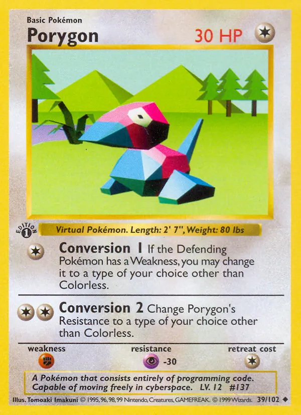 Porygon Grundset 39/102