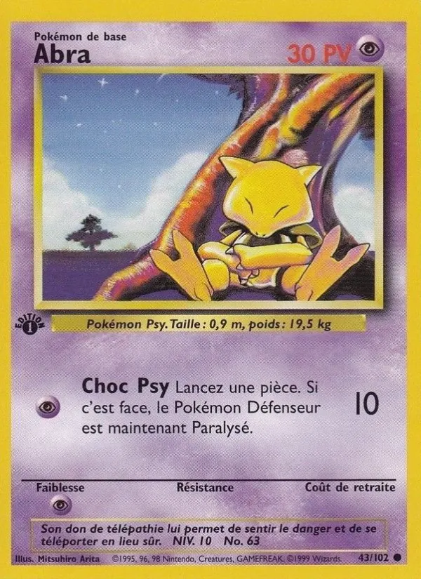 Abra Set de Base 43/102