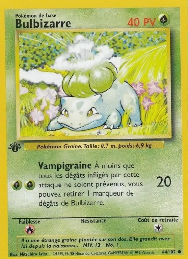 Bulbizarre Set de Base 44/102