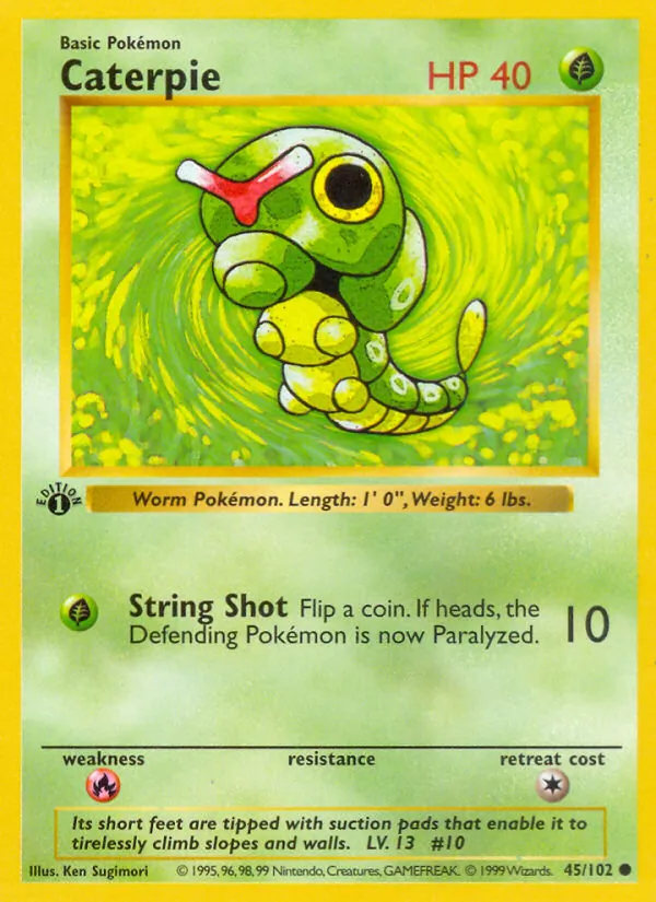 Caterpie Coleção Básica 45/102