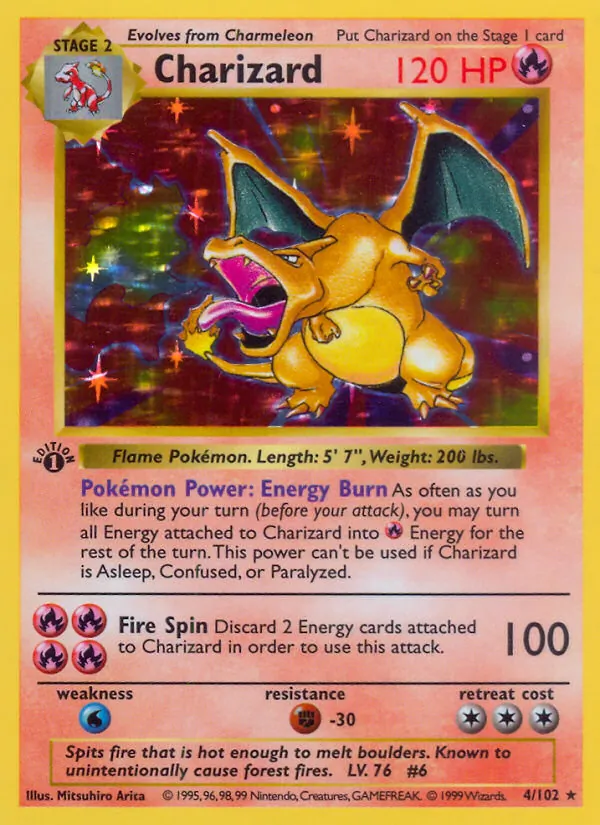 Charizard Set Base 4/102