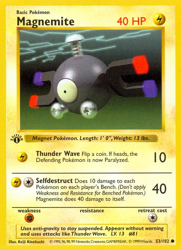 Magnemite Coleção Básica 53/102
