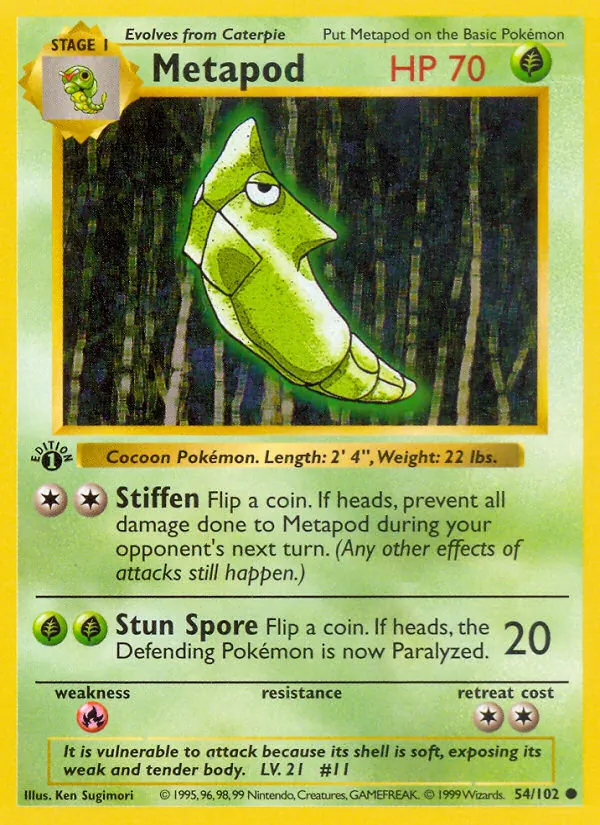 Metapod Coleção Básica 54/102