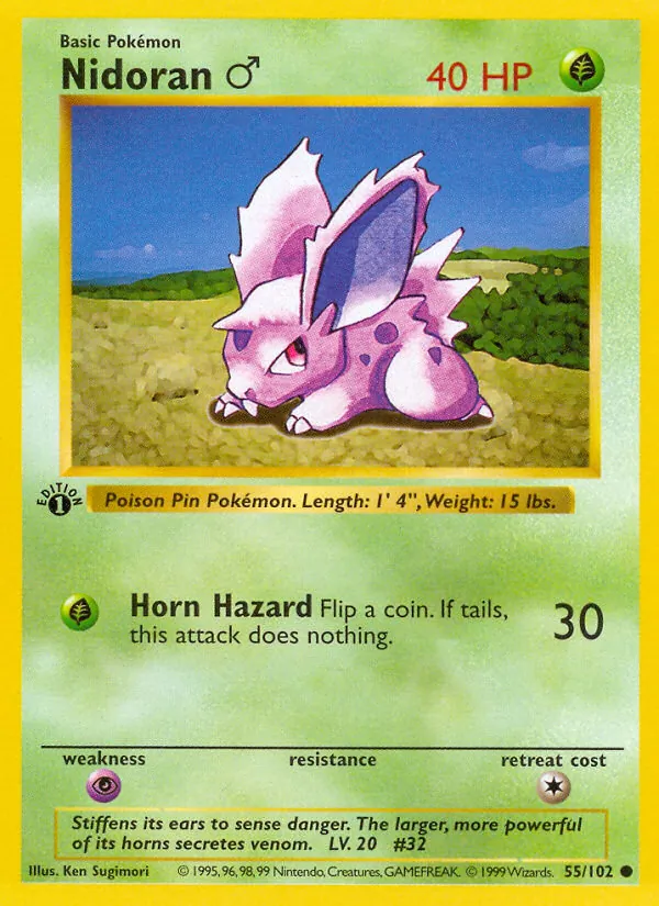 Nidoran♂ Edición Básica 55/102