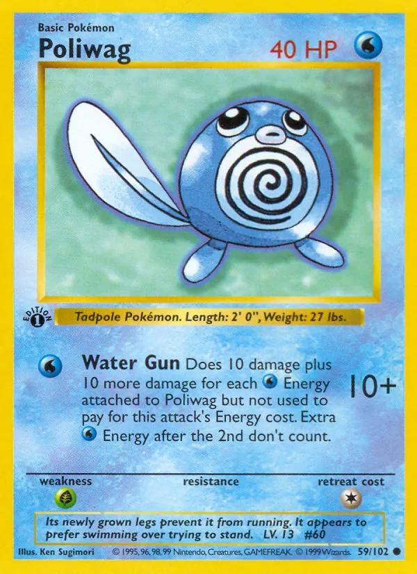 Poliwag Coleção Básica 59/102