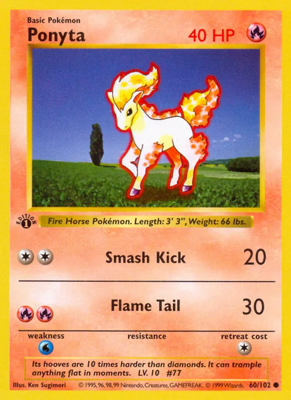 Ponyta Edición Básica 60/102